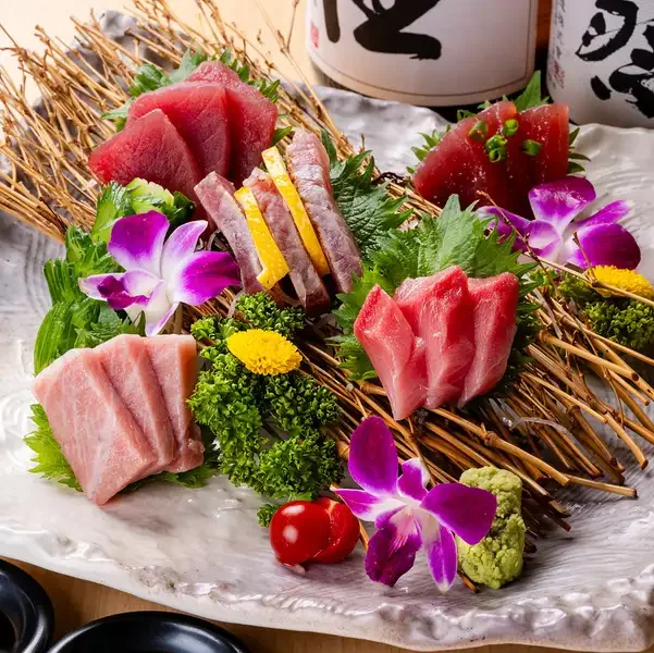 まぐろ奉行とかに代官 有楽町店のお造り