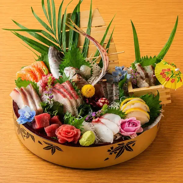 炭火焼鳥 鳥三昧 浜松町店の海鮮盛り合わせ